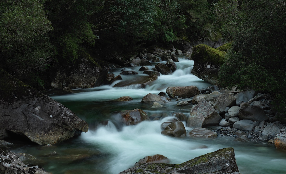 Photo of a river stream
